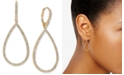 Eliot Danori Pav&eacute; Open Drop Earrings, Created for Macy's 